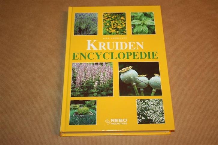 Kruiden encyclopedie - Nico Vermeulen - Rebo Productions, Boeken, Wonen en Tuinieren, Zo goed als nieuw, Moestuin, Ophalen of Verzenden