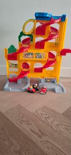 Fisher Price racebaan, Kinderen en Baby's, Ophalen of Verzenden, Zo goed als nieuw, Speelset