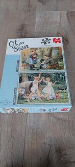 Oud Gouda "Ot en Sien" Puzzel - Jumbo 1000 stukjes, Ophalen, 500 t/m 1500 stukjes, Zo goed als nieuw, Legpuzzel