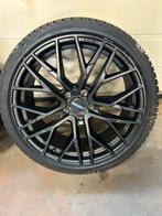 19 inch zwarte velgen + banden voor Caddy 2017, Banden en Velgen, 235 mm, All Season, Ophalen