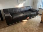 3 zits bank bruin leer Ikea Kramfors, Huis en Inrichting, Banken | Bankstellen, Ophalen, Gebruikt, Driepersoons, Rechte bank