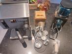 rancilio silvia set (machine plus maler), Witgoed en Apparatuur, Koffiezetapparaten, Ophalen, Gebruikt, Koffiemachine