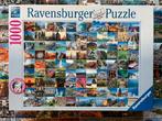 Ravensburger puzzel 99 mooie pl. op aarde, 1000 st., compl., Ophalen of Verzenden, 500 t/m 1500 stukjes, Zo goed als nieuw, Legpuzzel