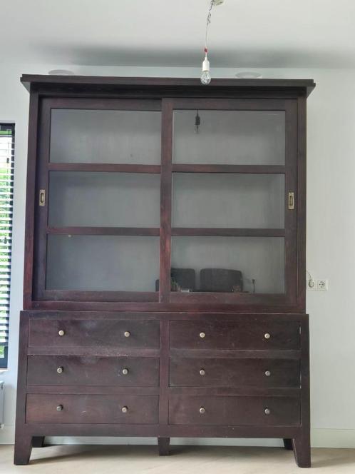 Buffetkast, Huis en Inrichting, Kasten | Buffetkasten, Gebruikt, 200 cm of meer, 150 tot 200 cm, 25 tot 50 cm, Met lade(s), Met deur(en)