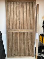 Gebruikte Tuintafel - 1x2 meter, Ophalen of Verzenden, Gebruikt, Rechthoekig, Hout