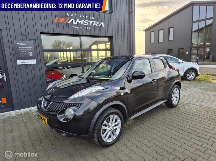 Nissan Juke 1.6 Acenta|Airco|Cruise|Clima|Lage km stand!|, Auto's, Nissan, Bedrijf, Te koop, Juke, ABS, Airbags, Airconditioning