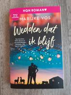 Boek Marijke Vos - wedden dat ik blijf, Ophalen of Verzenden, Gelezen, Marijke vos, Nederland