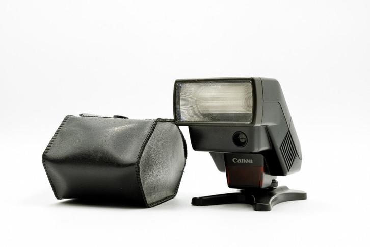 Canon Speedlight 300EZ + Hoes, Audio, Tv en Foto, Fotografie | Flitsers, Gebruikt, Canon, Ophalen of Verzenden