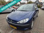 Peugeot 206 1.4 One-line NETTE AUTO MET ORG LAGE KM STAND KO, Auto's, Peugeot, Voorwielaandrijving, Stof, 4 cilinders, Blauw