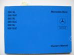 IB1 Mercedes 280 380 500 SL SLC R107 C107 instructieboekje, Ophalen of Verzenden