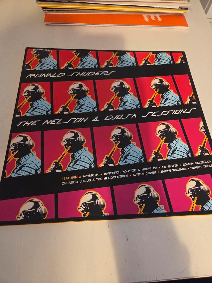 Ronald Snijders - Nelson & Djosa Sessions LP, Cd's en Dvd's, Vinyl | Jazz en Blues, Zo goed als nieuw, Jazz, 1980 tot heden, 12 inch