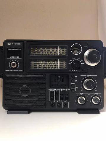 Marc  NR-72F11wereldontvanger retro transistor radio beschikbaar voor biedingen