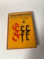 Boekje Calligrafie H. Schuyt - kalligrafie kalligraferen, Diversen, Schrijfwaren, Ophalen of Verzenden, Gebruikt