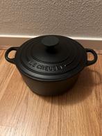 Le Creuset Pan - 18cm - Zwart, Huis en Inrichting, Keuken | Potten en Pannen, Zo goed als nieuw, Ophalen, Kookpan of Snelkookpan