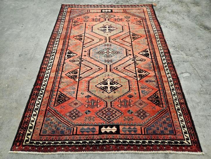 Handgeknoopt Perzisch wol Loristan tapijt nomad 176x256cm, Huis en Inrichting, Stoffering | Tapijten en Kleden, Gebruikt, 150 tot 200 cm