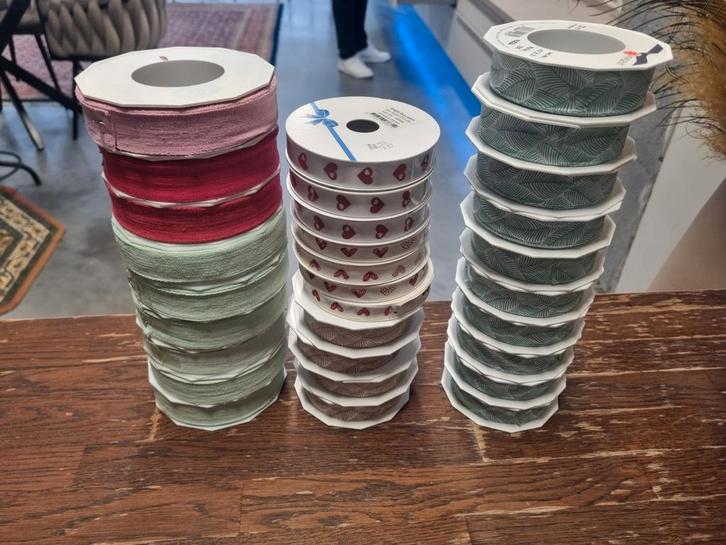 Linnen/satijn/nizza lint, Hobby en Vrije tijd, Knutselen, Nieuw, Overige typen, Ophalen of Verzenden