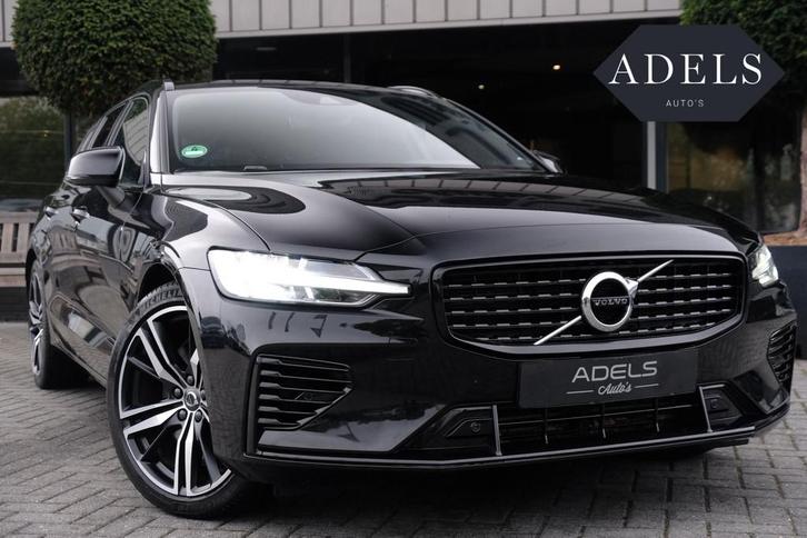 Volvo V60 2.0 T6 Plug-in hybrid AWD Long Range Plus Dark R-D, Auto's, Volvo, Bedrijf, Te koop, V60, 4x4, ABS, Achteruitrijcamera