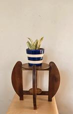 Plantentafeltje Amsterdamse School rond 1920, Minder dan 50 cm, Rond, Minder dan 50 cm, Ophalen of Verzenden