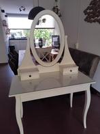 Ikea kaptafel  met stoel mooie nette staat ., Huis en Inrichting, Ophalen, Gebruikt, 50 tot 100 cm, 150 tot 200 cm