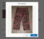 Claude Arielle multi color printed broek maat 46, Kleding | Dames, Overige kleuren, Maat 46/48 (XL) of groter, Ophalen of Verzenden