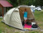 katoenen 4-pers tunneltent (2007), Caravans en Kamperen, Ophalen, Gebruikt, Tot en met 4