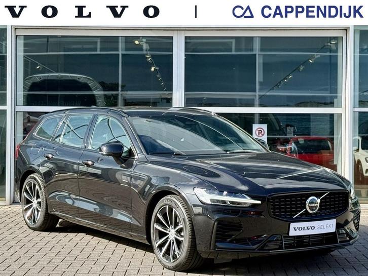 Volvo V60 T6 398PK Recharge Plus Dark| Adap.Cruise| 360Camer, Auto's, Volvo, Bedrijf, V60, 360° camera, 4x4, ABS, Achteruitrijcamera