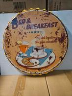 Vintage Bed & Breakfast Metalen Bord, Ophalen of Verzenden, Nieuw