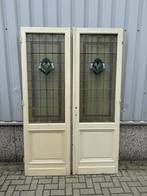 Prachtige antieke ensuitedeuren met glas in lood, Doe-het-zelf en Verbouw, Deuren en Horren, La belle porte, Jurgen.hoogenboezem@gmail.com