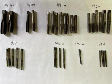Engelse Draad Tappen Set - Gesorteerd beschikbaar voor biedingen