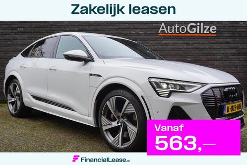 Audi e-tron Sportback S Quattro RS Stoelen l Luchtvering l P, Auto's, Audi, Bedrijf, Lease, Financial lease, e-tron, ABS, Adaptive Cruise Control