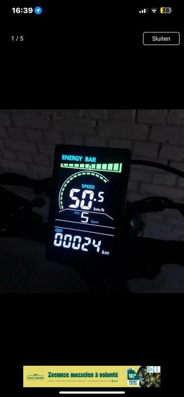 M6c display voor fatbike beschikbaar voor biedingen