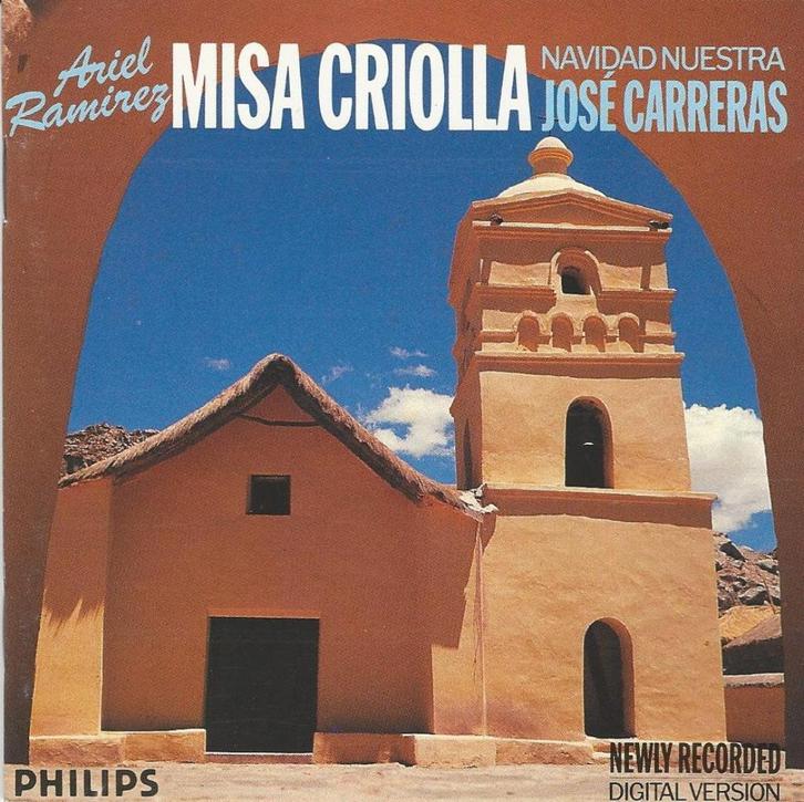 José Carreras / Ramirez - Missa Criolla = 3,99, Cd's en Dvd's, Cd's | Klassiek, Zo goed als nieuw, Ophalen of Verzenden