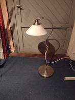 Ikea lamp, metaal met melkglas kap.  Hoogte 90 cm, Huis en Inrichting, Lampen | Overige, Gebruikt, Ophalen of Verzenden