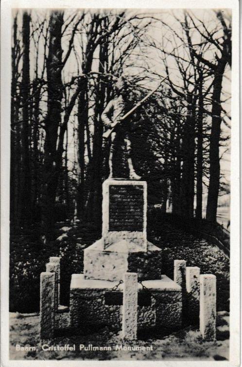 BAARN - MONUMENT CRISTOFFEL PULLMANN, Verzamelen, Ansichtkaarten | Nederland, Gelopen, Utrecht, Verzenden