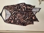 Shirt met tijgerprint mt 52/54, Kleding | Dames, Grote Maten, Ophalen of Verzenden, Gedragen, Shirt of Top