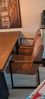 Eethoek bankje + 2 stoelen, Ophalen of Verzenden, Gebruikt