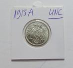 **  1915-A - DUITSLAND  - 1 MARK  -  ZILVER  ** UNC  **, Verzenden, Duitsland, Losse munt, Zilver