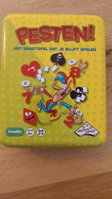 Pesten - Identity Games (in blik) beschikbaar voor biedingen