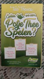 Tea Topics - Gezelschapsspel voor Theeliefhebbers, Vijf spelers of meer, Ophalen, Zo goed als nieuw, Pickwick