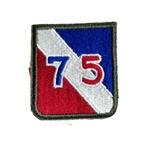 WWII US 75th Infantry Division Patch, Verzamelen, Militaria | Tweede Wereldoorlog, Embleem of Badge, Amerika, Ophalen of Verzenden