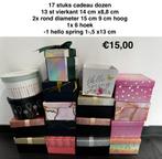 Geschenkdozen nieuw!, Ophalen of Verzenden, Zo goed als nieuw