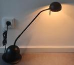 Vintage bureaulamp zwart, merk Massive, 2 standen., Metaal, Zo goed als nieuw, 50 tot 75 cm, Vintage/design/industrieel