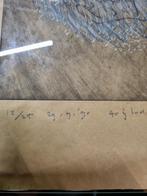 -	Tekening naakte vrouw marc b, Huis en Inrichting, Woonaccessoires | Schilderijen, Tekeningen en Foto's, Ophalen of Verzenden