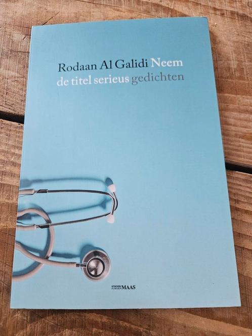 Rodaan Al Galidi - Neem de titel serieus, Boeken, Gedichten en Poëzie, Zo goed als nieuw, Ophalen of Verzenden