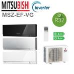 Mitsubishi Warmtepomp design  5kw - 18000BTU  A+++  wifi, Witgoed en Apparatuur, Airco's, Nieuw, Afstandsbediening, 100 m³ of groter