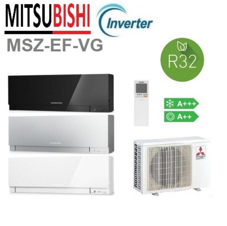 Mitsubishi Warmtepomp design  5kw - 18000BTU  A+++  wifi, Witgoed en Apparatuur, Airco's, Nieuw, Wandairco, 100 m³ of groter, 3 snelheden of meer