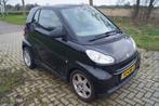Smart ForTwo 1.0 52KW Coupe MHD AUT 2008 Zwart, Zwart, 17 €/maand, Origineel Nederlands, Elektrische ramen