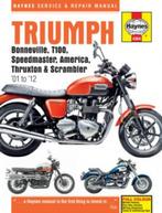 Triumph Bonneville America Scrambler T100 Haynes boek 01-12, Triumph