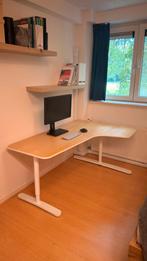 Net bureau Ikea, Ophalen, In hoogte verstelbaar, Zo goed als nieuw, Bureau