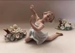 Wallendorf Ballerina Meisje Porselein Beeldje, Ophalen of Verzenden, Gebruikt, Mens